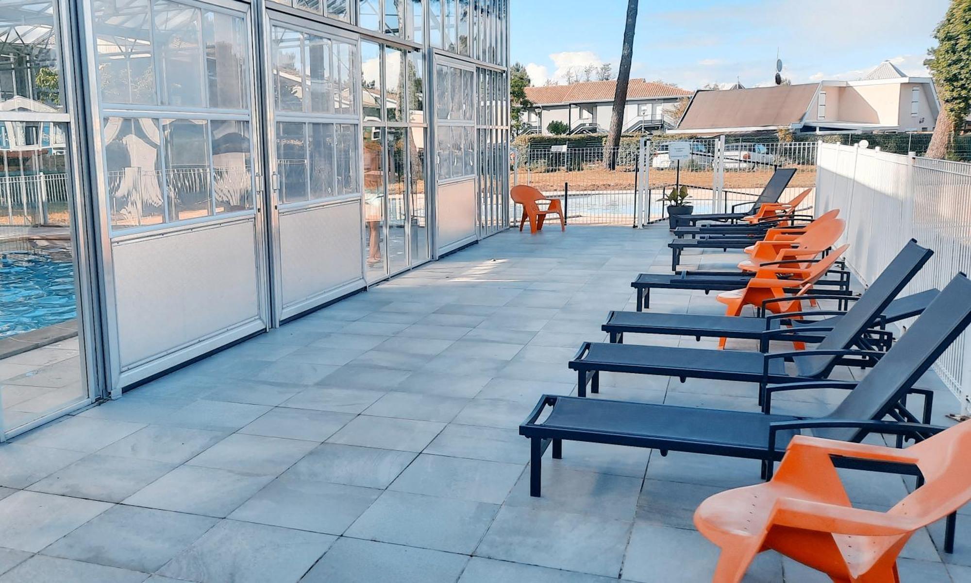 Chez Ced Et Laeti, Appartement Prive Avec Jardin Et Terrasse Dans Residence L'Estuaire Muni D'Une Piscine Couverte Et Aire De Jeu, Linge De Lit Et De Salle D'Eau Ainsi Que Tele, Compris Dans Le Tarif Profitez A Fond De Notre Belle Region Le Verdon-sur-Mer Oda fotoğraf